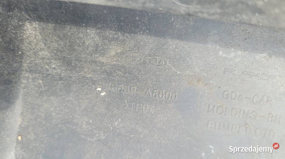HYUNDAI I30 II SPOILER DOKŁADKA ZDERZAK TYL