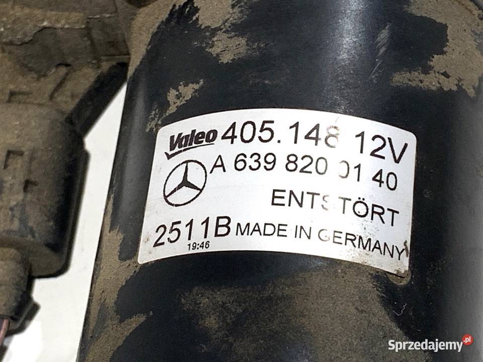 SILNIK WYCIERACZEK PRZÓD MERCEDES W639 sprzedam