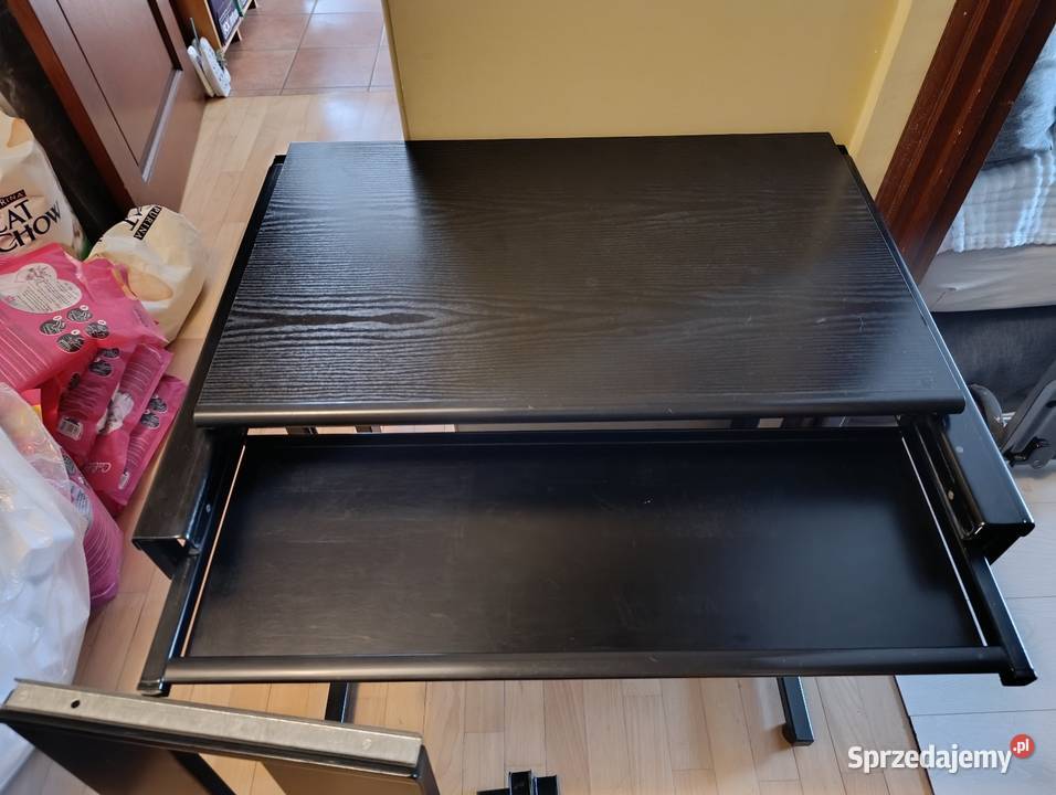 biurko czarne sprzedam Poznań