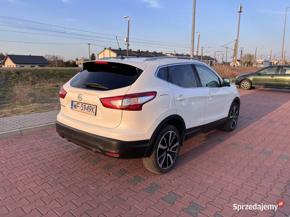 Nissan Qashqai Tekna Serwisowany w ASO relingi dachowe mazowieckie Warszawa sprzedam