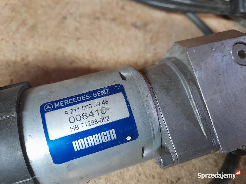 MERCEDES W211 POMPA SIŁOWNIK KLAPY A2118000948 osobowe Goleniów