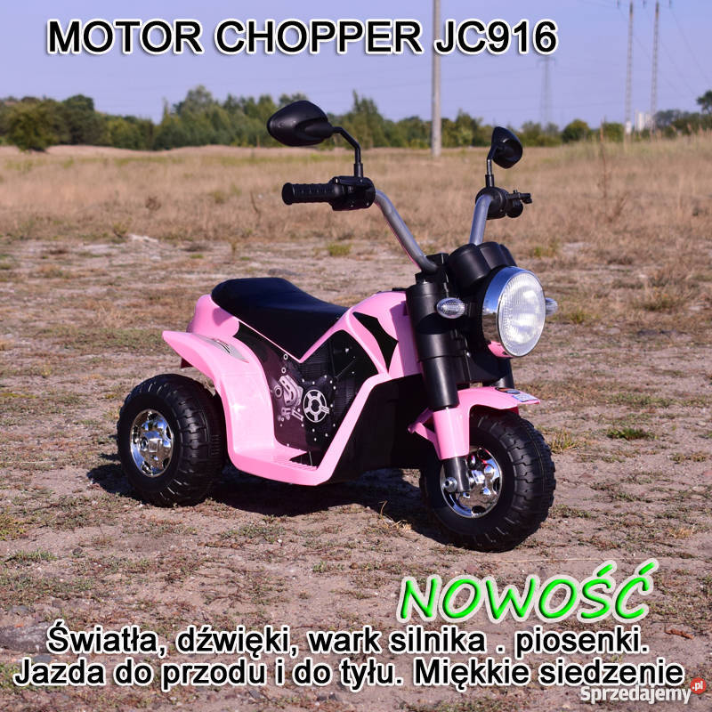 MOTOR CHOPPER PIERWSZY MOTOREK JC 916 Toruń