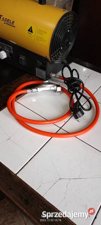 SPRZEDAM NAGRZEWNICE GAZOWĄ 15KW W IDEANYM Biała