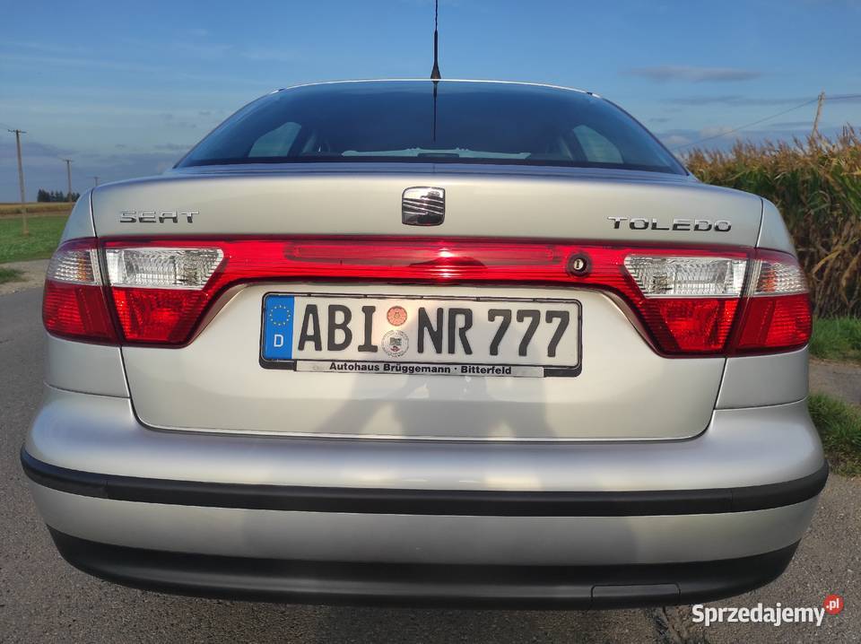 Seat Toledo II Lift 16 MPi 105 2004 160000 z Nie ASR (kontrola trakcji) Przeworsk