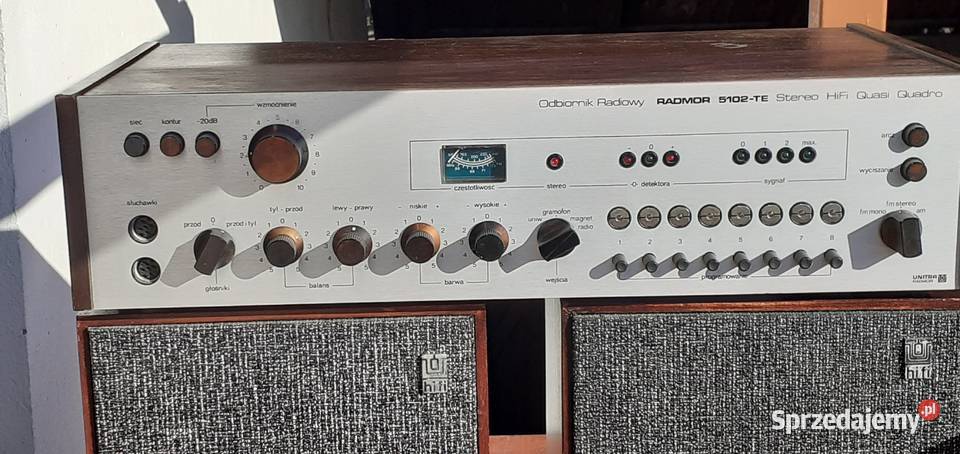 Pioneer Technics Radmor kolumny Tonsil Altus140 Biała