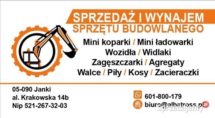 Zageszczarka płytowa nowa okazja 90 Janki