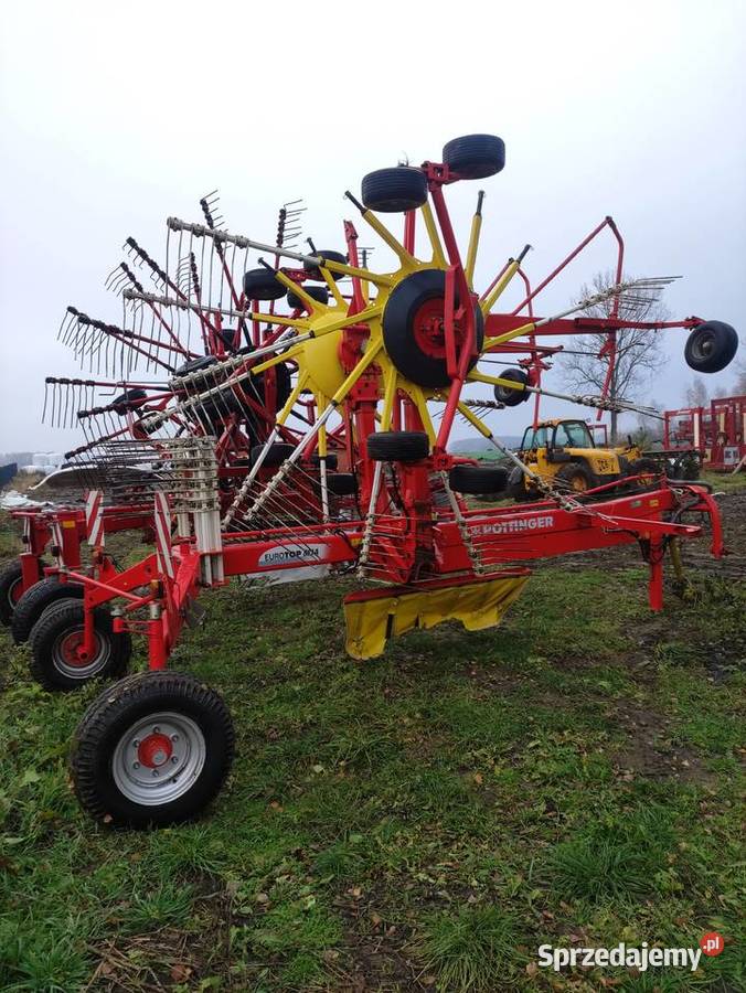 Zgrabiarka Podwójna Pottinger Lely Kuhn Fella Czyżew