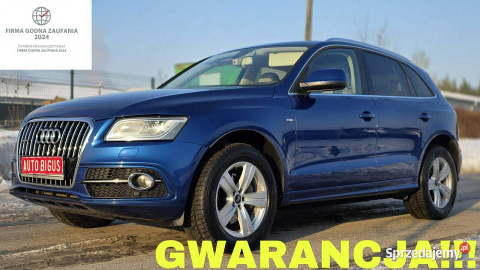 Audi Q5 Led quattro automat DUZA NAVI S LINE wielofunkcyjna kierownica Lębork