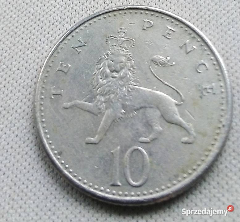 WIELKA BRYTANIATEN PENCE1992 r mazowieckie Legionowo