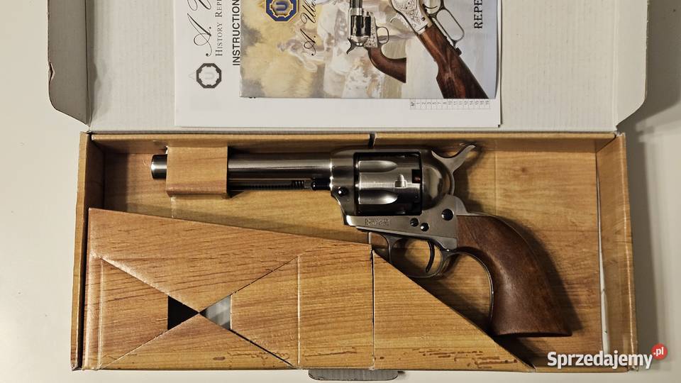 Rewolwer czarnoprochowy Uberti Cattleman cal44 Wrocław