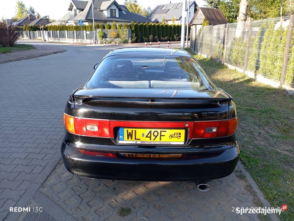 Toyota Celica ST185 zarejestrowany jako zabytek mazowieckie