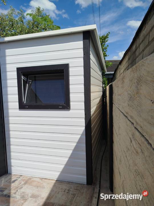 Mały Garaż Blaszany Schowek na Narzędzia Wiatka Pozostałe