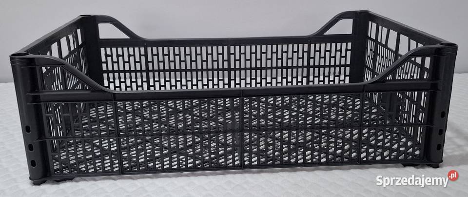 Pojemnik otwarty koszyk czarny 40x60 Typ4 1 Czeladź