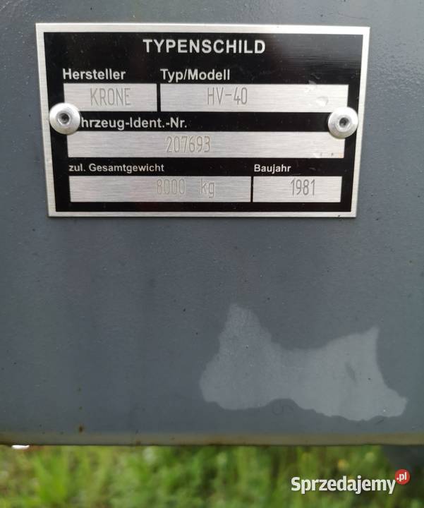 przyczepa rolnicza 8 ton trzystronny wywrot Mokra