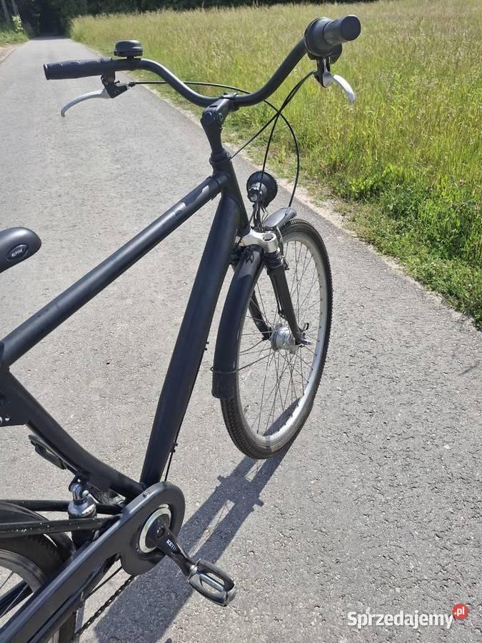 Rower MiejskiTrekkingowy Męski 28 Czarny sprzedam