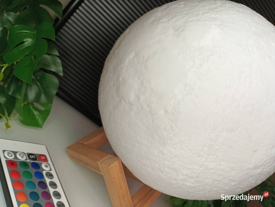 Lampka księżycowa XXL 3D relaxdays
