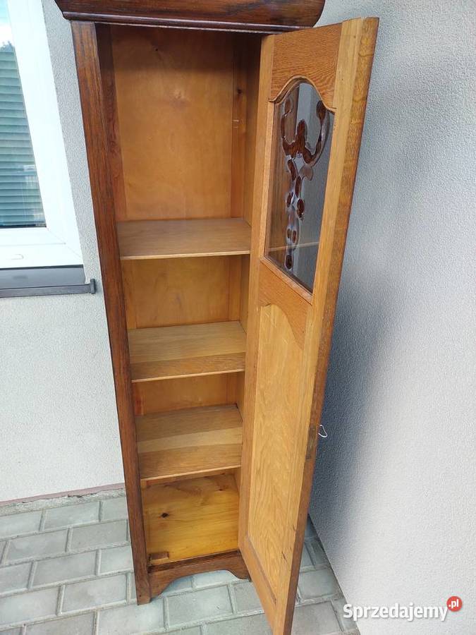 Stary międzywojenny słupek szafka bieliźniarka Meble Tczew