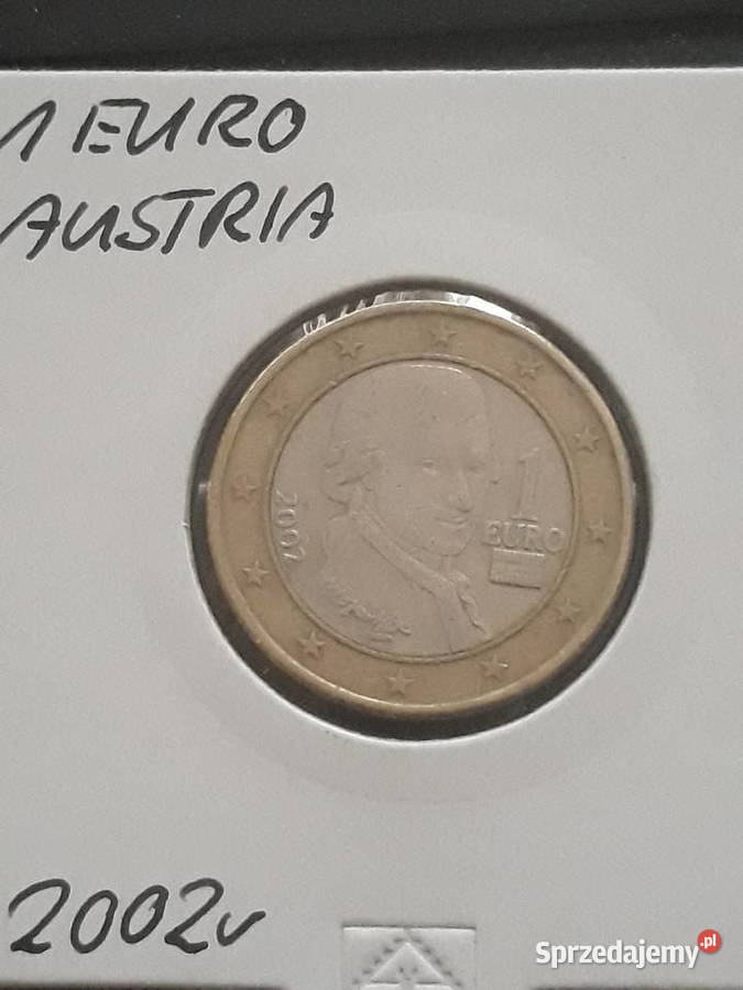 1 Euro Austria 2002 r. Konin - Sprzedajemy.pl