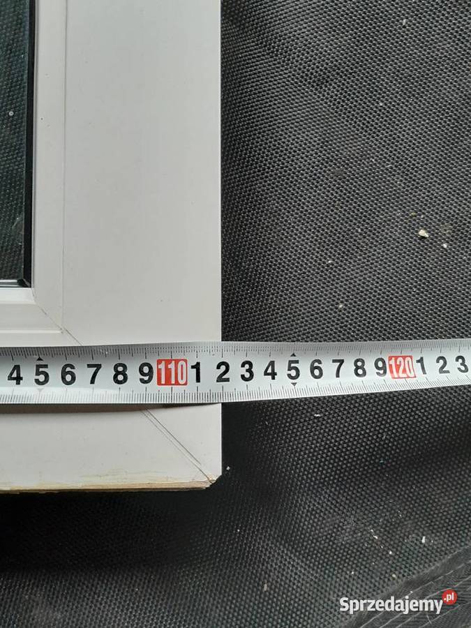 Drzwi PCV 112x250 Przeszklone koloru białego Poznań sprzedam