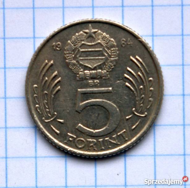 5 FORINT 1984 WĘGRY