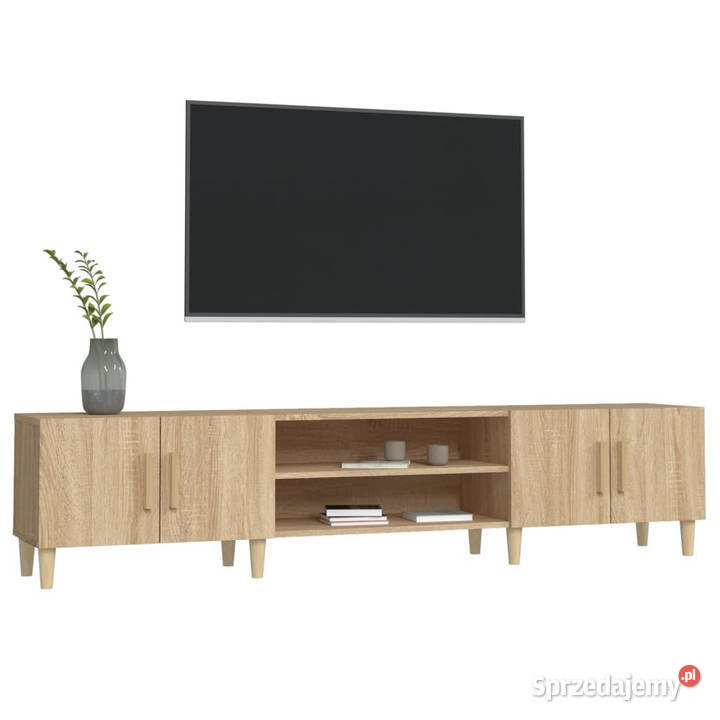 Szafka pod TV dąb sonoma 180x315x40 WM816259 mazowieckie Warszawa
