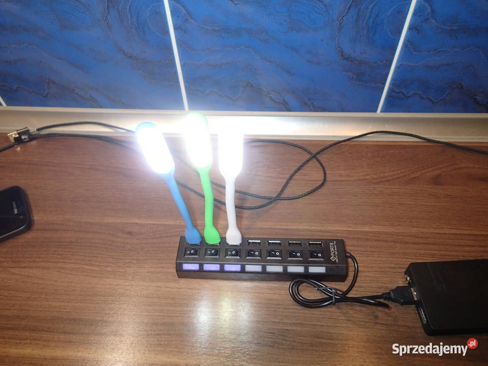Mini Lampka LED Do Laptopa Mix Kolorów NOWA śląskie Sosnowiec