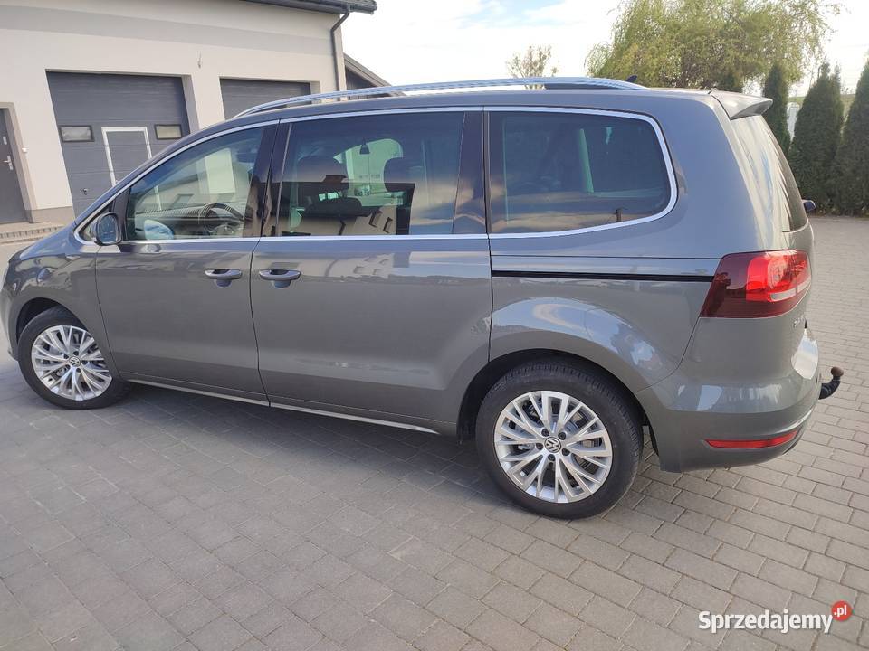 VW Sharan 2016 stan idealny prywatna reflektory ksenonowe Garwolin