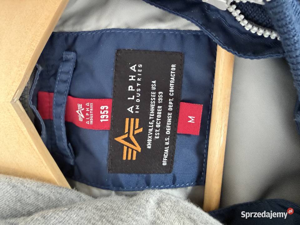 Alpha Industries kurtka bomber MA1 ZH Back EMB Piła