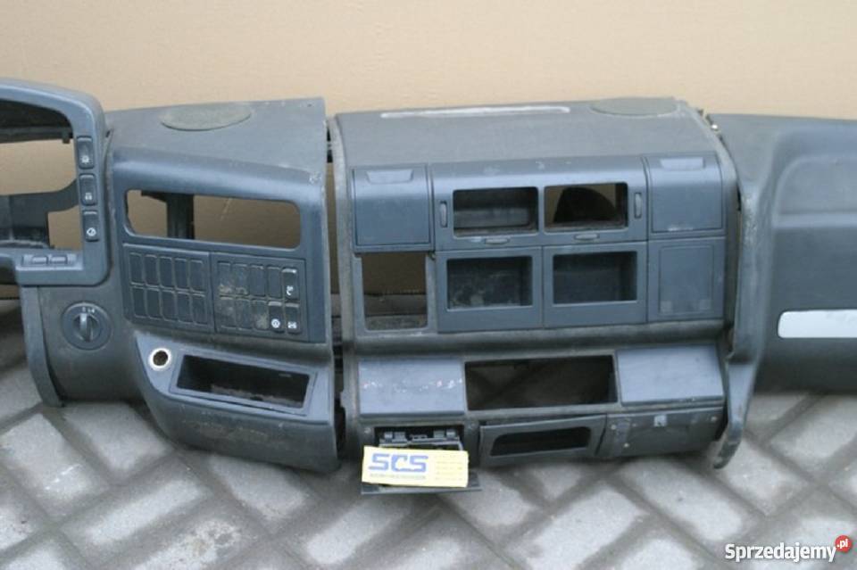 MAN TGA TGL KONSOLA DESKA ROZDZIELCZA PLASTIKI deski rozdzielcze, konsole Bieleń