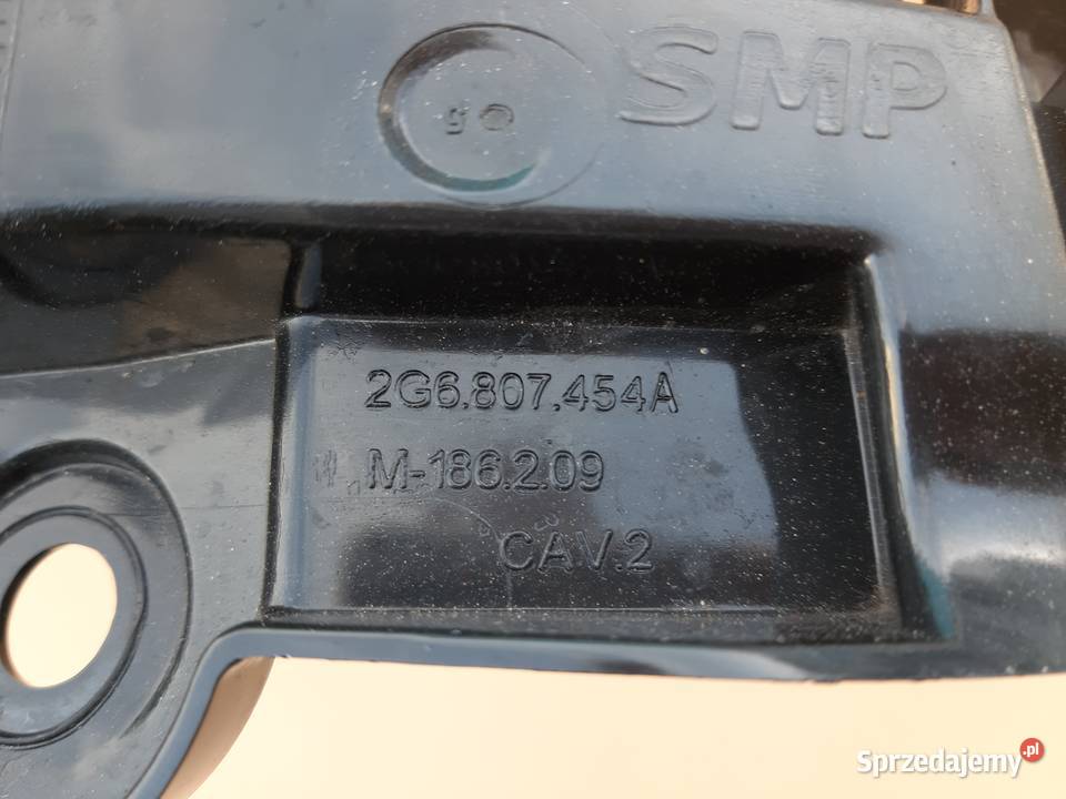 VW POLO 2G ŚLIZG ZDERZAKA PRAWY TYŁ MOCOWANIE Trzciel