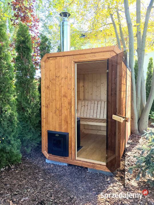 Sauna ogrodowa modułowa skladana OKTAGON Sauny