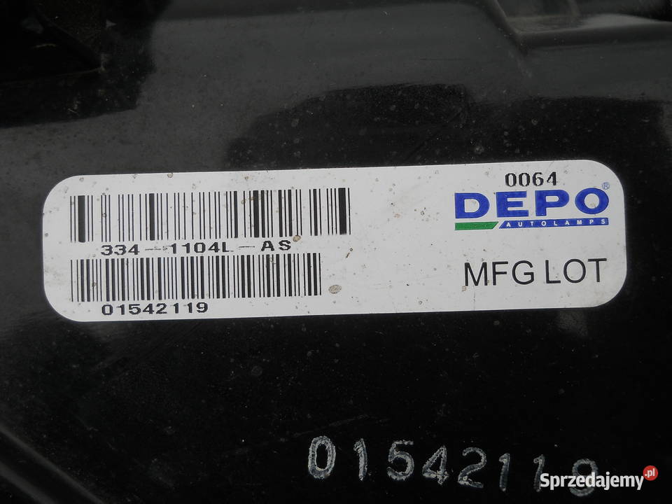 DODGE STRATUS LAMPA LEWA Siechnice