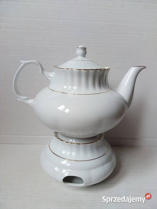 imbryk z podgrzewaczem Iwona złota linia Częstochowa