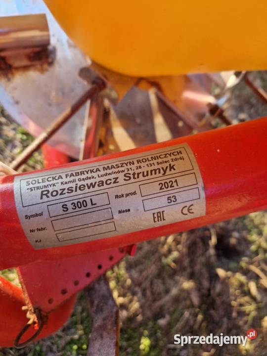 Siewka rozsiewacz nawozu Siewniki i sadzarki Siewniki i sadzarki Syców