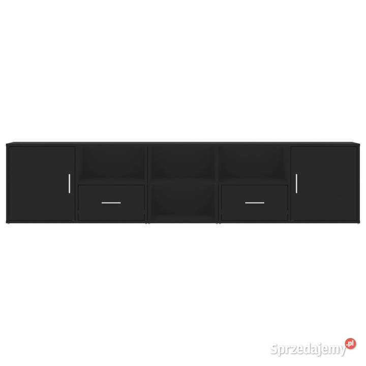 Szafka narożna czarna 200x40x45 materiał sprzedam