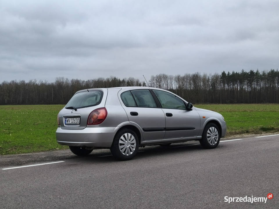 Nissan Almera 2003r 18 Benzyna Tanio Jeżdżący Warszawa