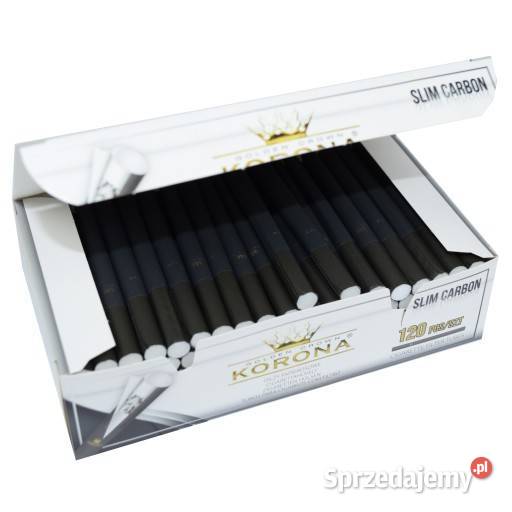 Gilza Papierosowa Korona Slim Carbon 120 mazowieckie Radom