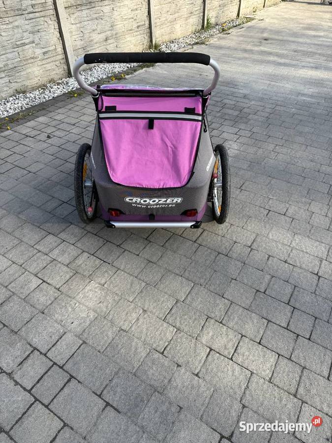 Przyczepka rowerowa riksza croozer kids 2 Rakowice