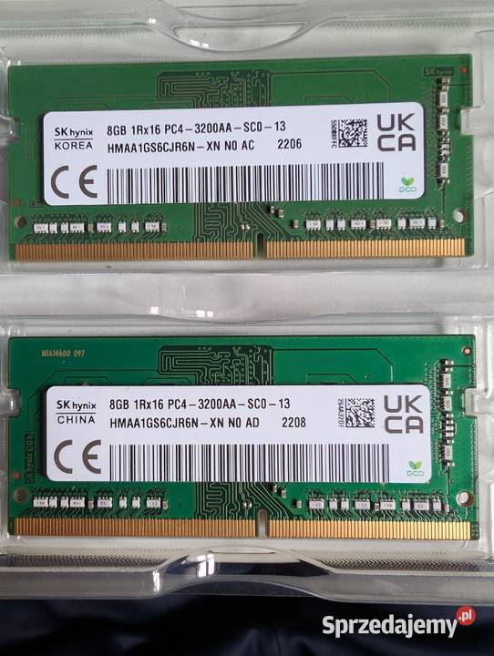 Pamięć RAM 2x8 16GB Wrocław
