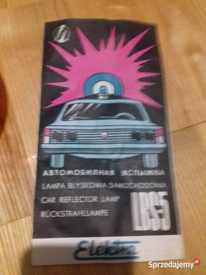 KOGUT PRL LAMPA BŁYSKOWA MILICJA Gorlice