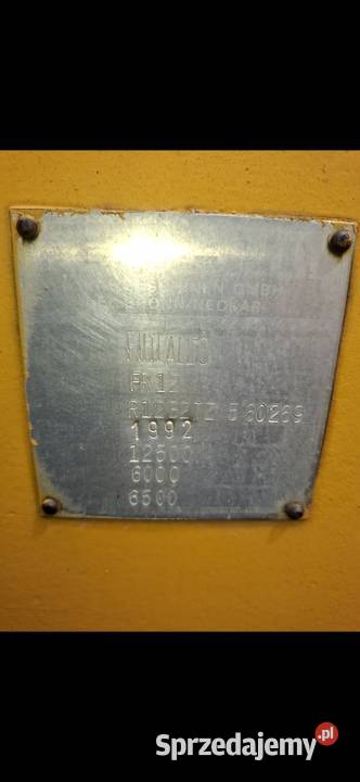 Ładowarka Fiat Allis FR 12 1992 produkcji Targoszyn