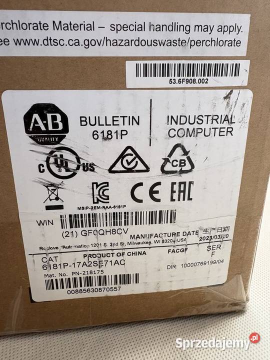 Allen Bradley 6181P17A2SE71AC Integrated Display sprzedam