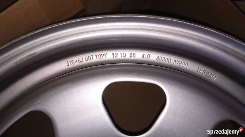 Felgi Nissan Terenowe 16 dwie sztuki Szczecin