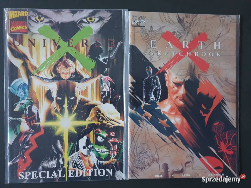 Universe X Earth X zestaw 10 oryginalnych Komiksy sprzedam