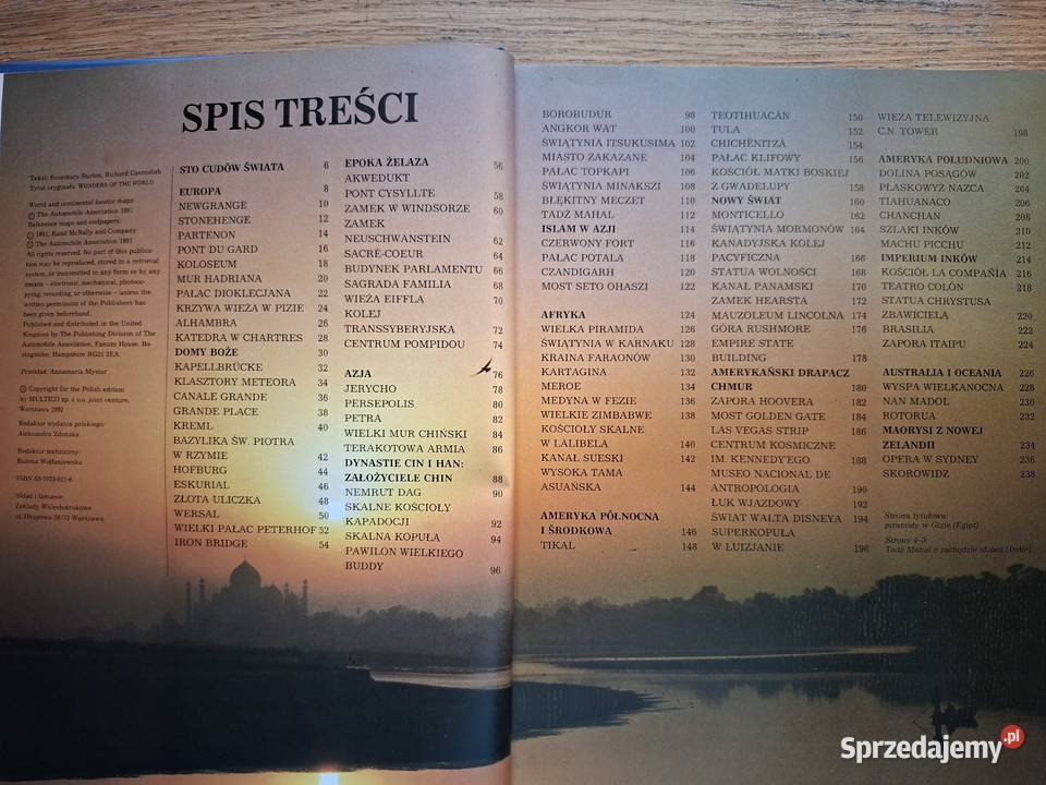 Cuda świata Przewodnik skarbach cywilizacji album małopolskie Kraków