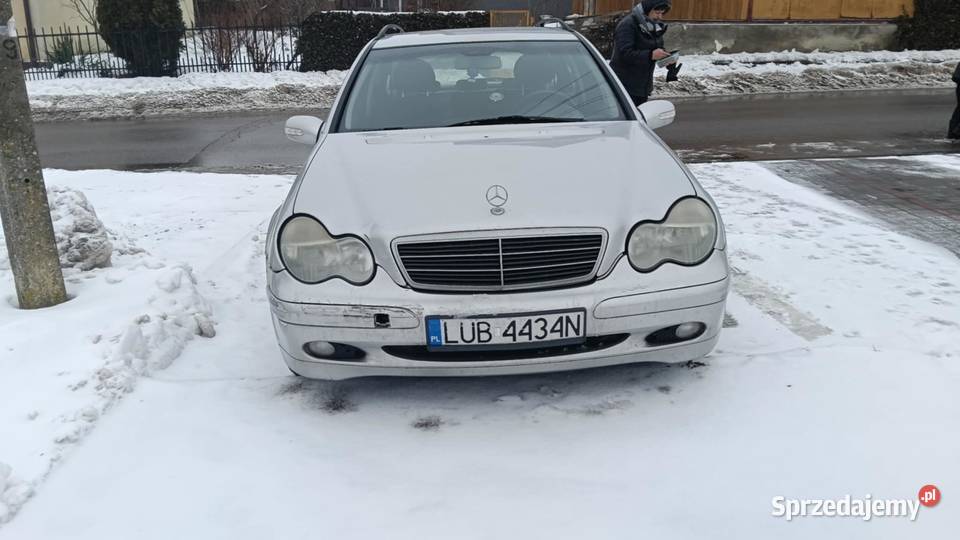 Mercedes c klasa 18 kompresor wielofunkcyjna kierownica Dragany
