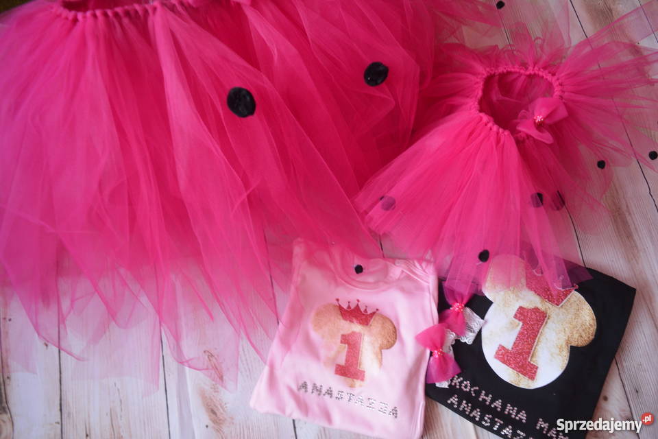 Komplet tutu roczek mama córka Rozmiar 80 Dla Dziecka pomorskie Waćmierz
