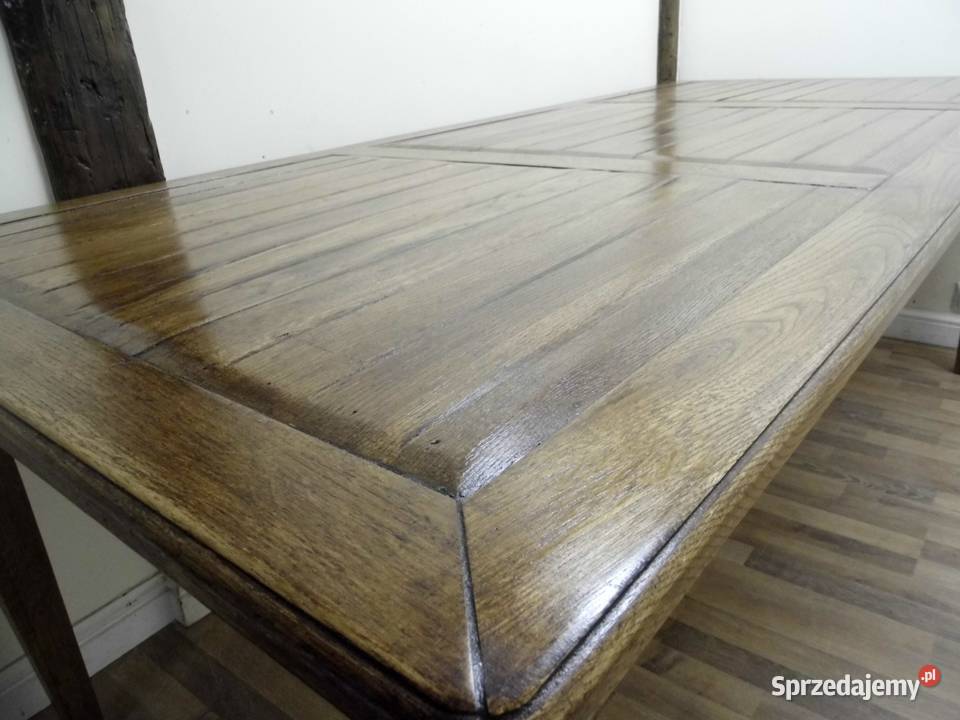 Duży dębowy stół Stan 220x100 Unikatowe Klimaty Zielona Góra
