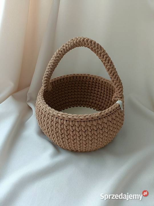 Koszyki wielkanocne ze sznurka handmade Rzeszów