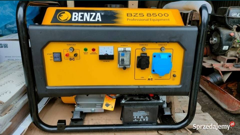 Nowy agregat prądotwórczy 85kW benza BZS8500 małopolskie Zasole sprzedam